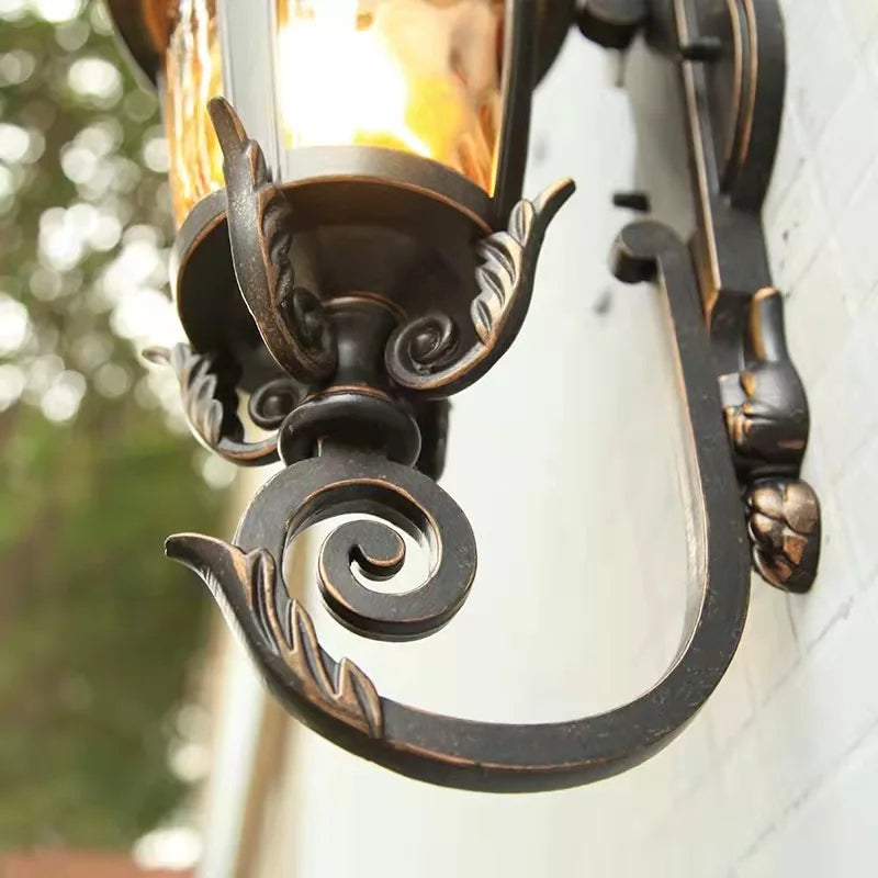 Applique murale — LED extérieure étanche style européen américain