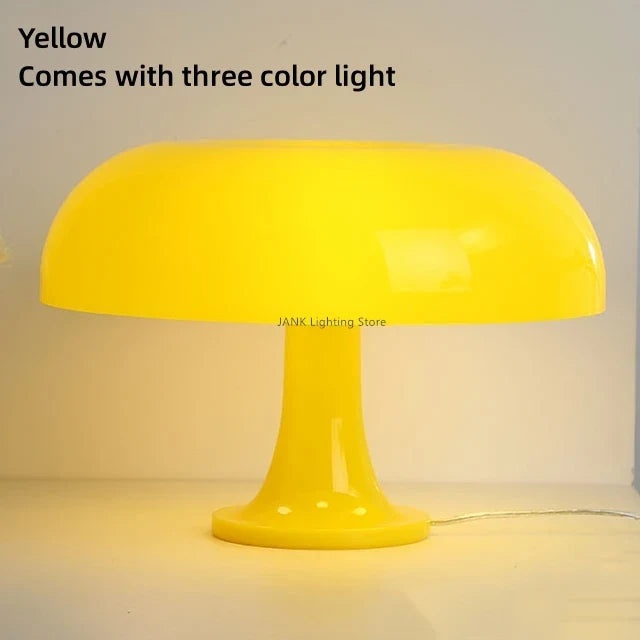 lampe à poser led design champignon style minimaliste pour décoration