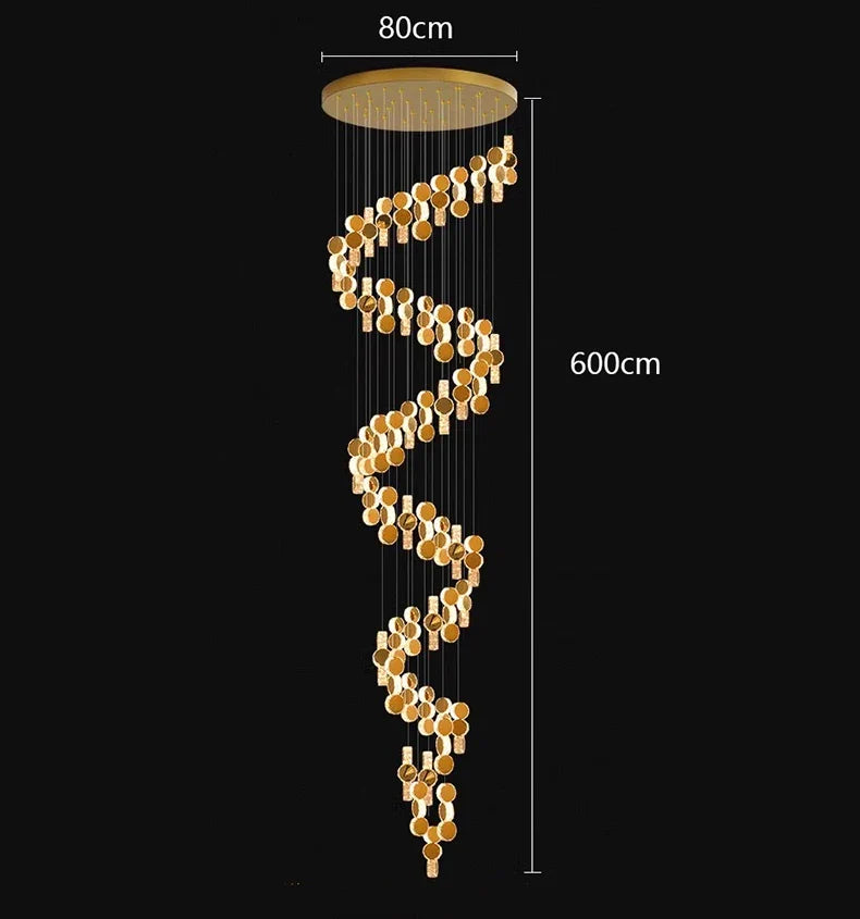 Lustre — LED moderne suspendu éclairage intérieur décoratif