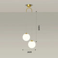 Lampe à poser — Suspendue nordique pour décoration intérieure
