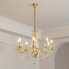 Lustre Chandelier en Cristal Perles Suspendues - Neutralighting