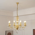 Lustre Chandelier en Cristal Perles Suspendues - Neutralighting