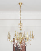 Lustre Chandelier en Cristal Perles Suspendues - Neutralighting
