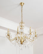 Lustre Chandelier en Cristal Perles Suspendues - Neutralighting
