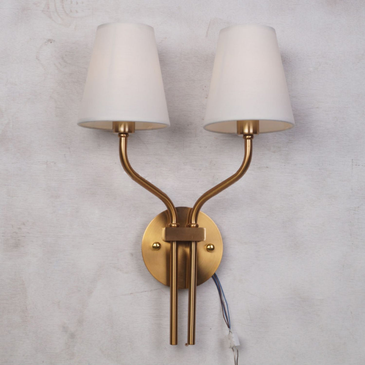 Ulcaran Applique Murale en Métal et Tissu Style Industriel Vintage - Neutralighting