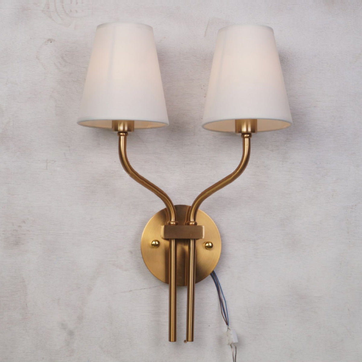 Ulcaran Applique Murale en Métal et Tissu Style Industriel Vintage - Neutralighting