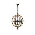 Ozorel Suspension Métallique et Bois Style Industriel Vintage - Neutralighting