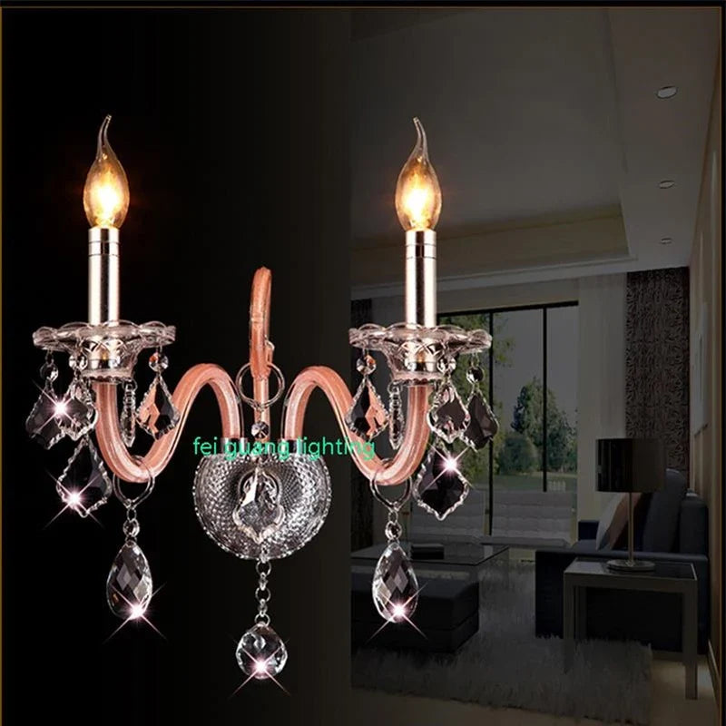 Lustre — Moderne en cristal pour décoration intérieure élégante