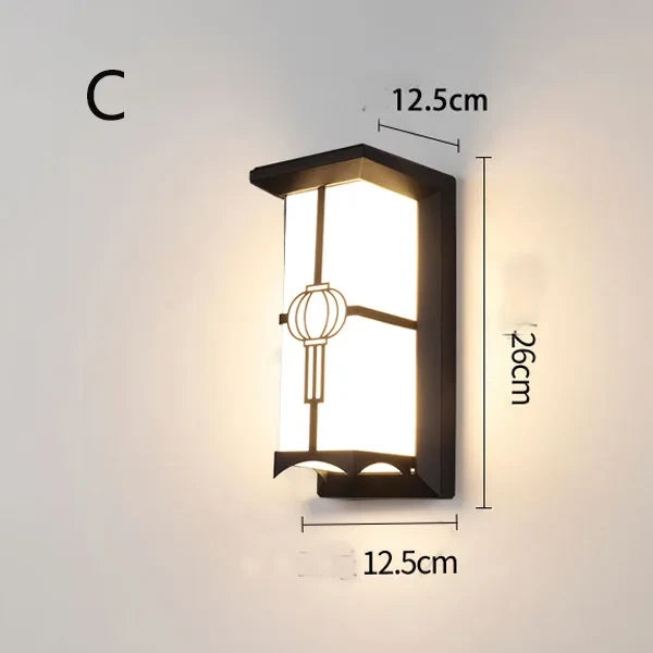 Applique murale — LED design européen pour jardin extérieur éclairage moderne