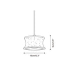 Ritta Lampe Pendante Travertin Sculptural - Neutralighting