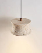 Ritta Lampe Pendante Travertin Sculptural - Neutralighting