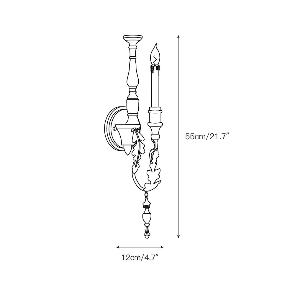 Ivelor Applique Murale Métallique Style Industriel Vintage - Neutralighting