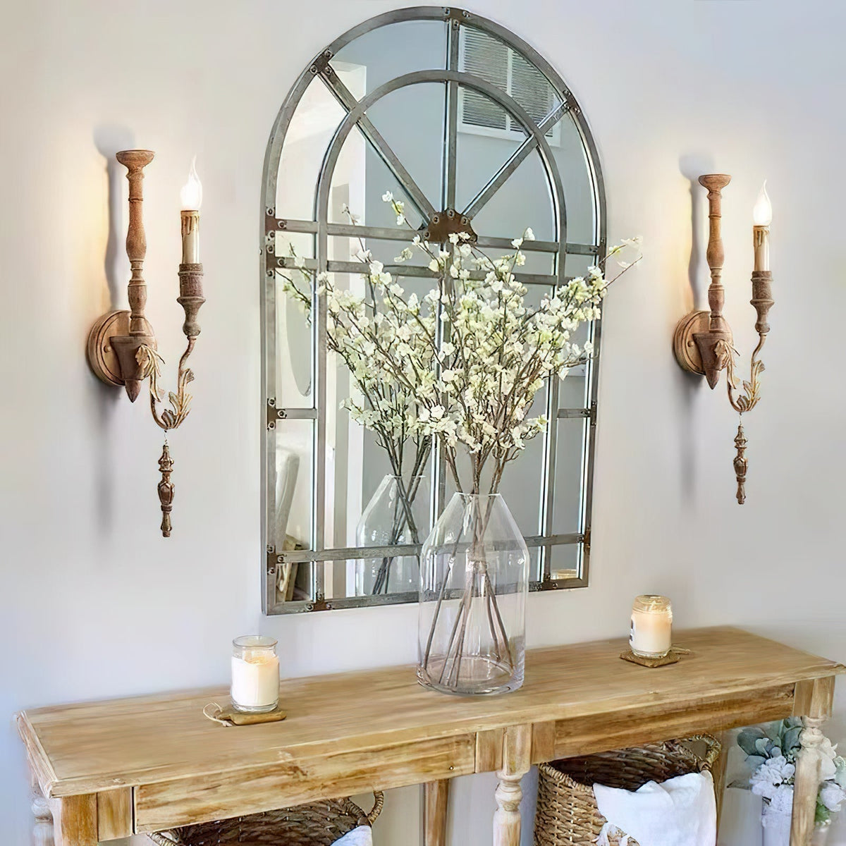 Ivelor Applique Murale Métallique Style Industriel Vintage - Neutralighting