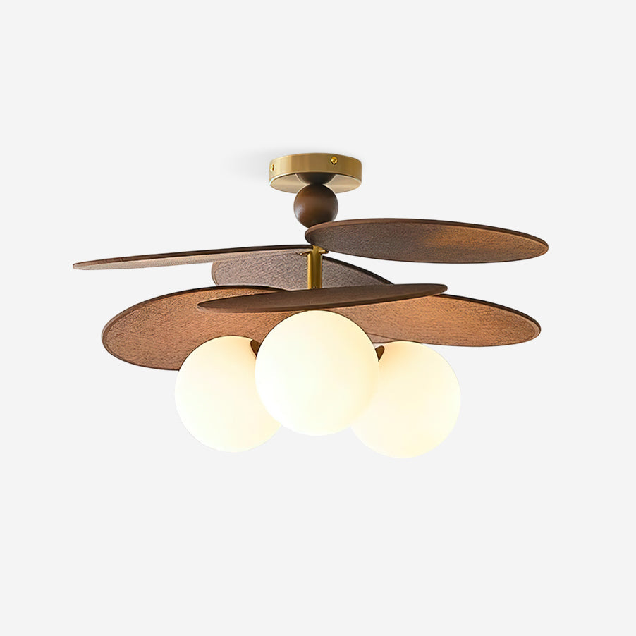 Eldo Lampe Plafond à Lames en Bois - Neutralighting