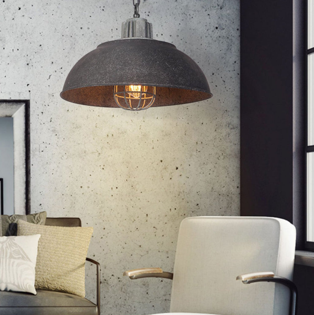Mydorila Suspension Métallique Industrielle Vintage - Neutralighting