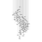 Vecarisra Suspension Lampes Art Verre Tidal Luxe - Neutralighting