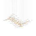 Nephele Chandelier Feuille en Cristal - Neutralighting