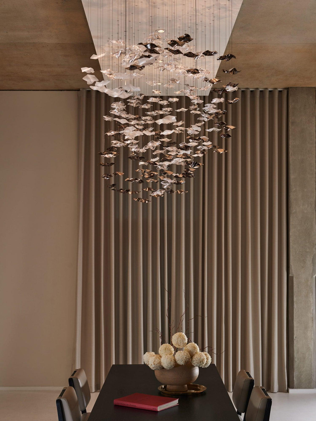 Cezorisra Chandelier Linéaire en Laiton de Luxe - Neutralighting