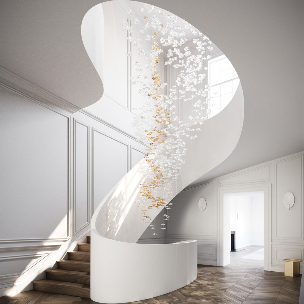 Cezorisra Chandelier Linéaire en Laiton de Luxe - Neutralighting