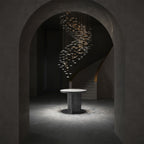 Nephele Chandelier Feuille en Cristal - Neutralighting