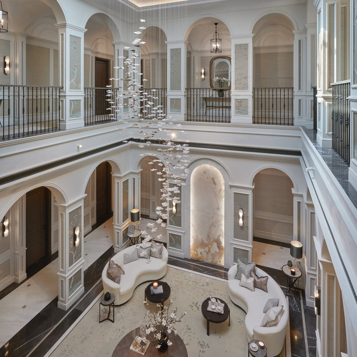 Cezorisra Chandelier Linéaire en Laiton de Luxe - Neutralighting