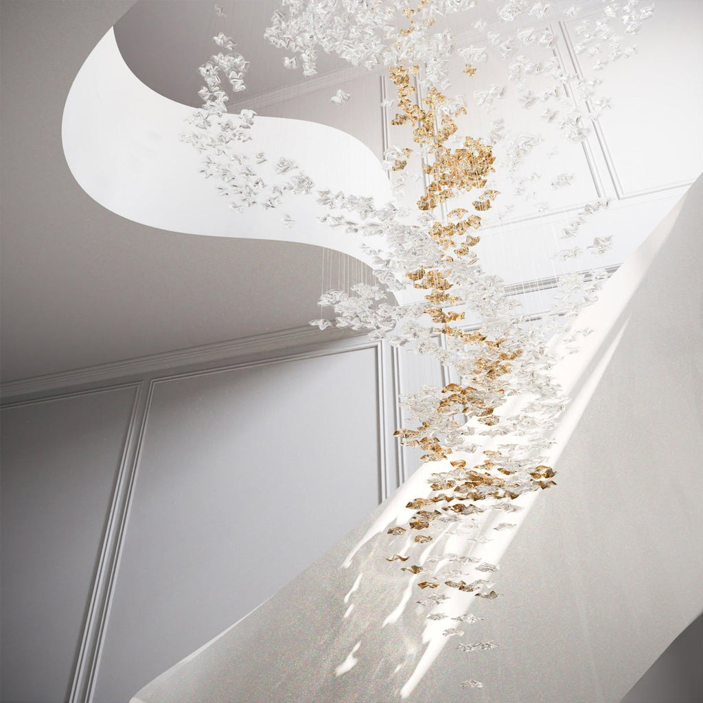Cezorisra Chandelier Linéaire en Laiton de Luxe - Neutralighting