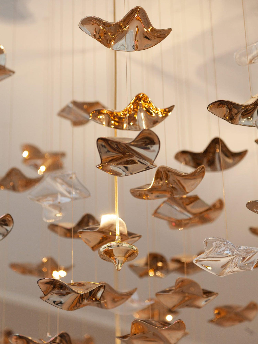 Cezorisra Chandelier Linéaire en Laiton de Luxe - Neutralighting