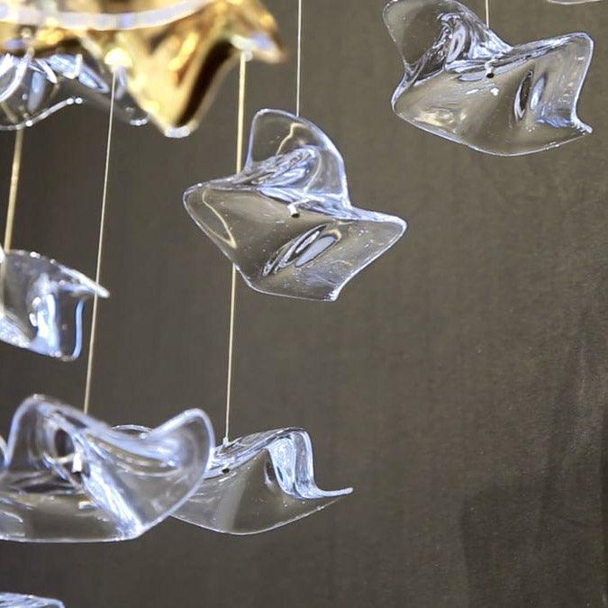 Cezorisra Chandelier Linéaire en Laiton de Luxe - Neutralighting