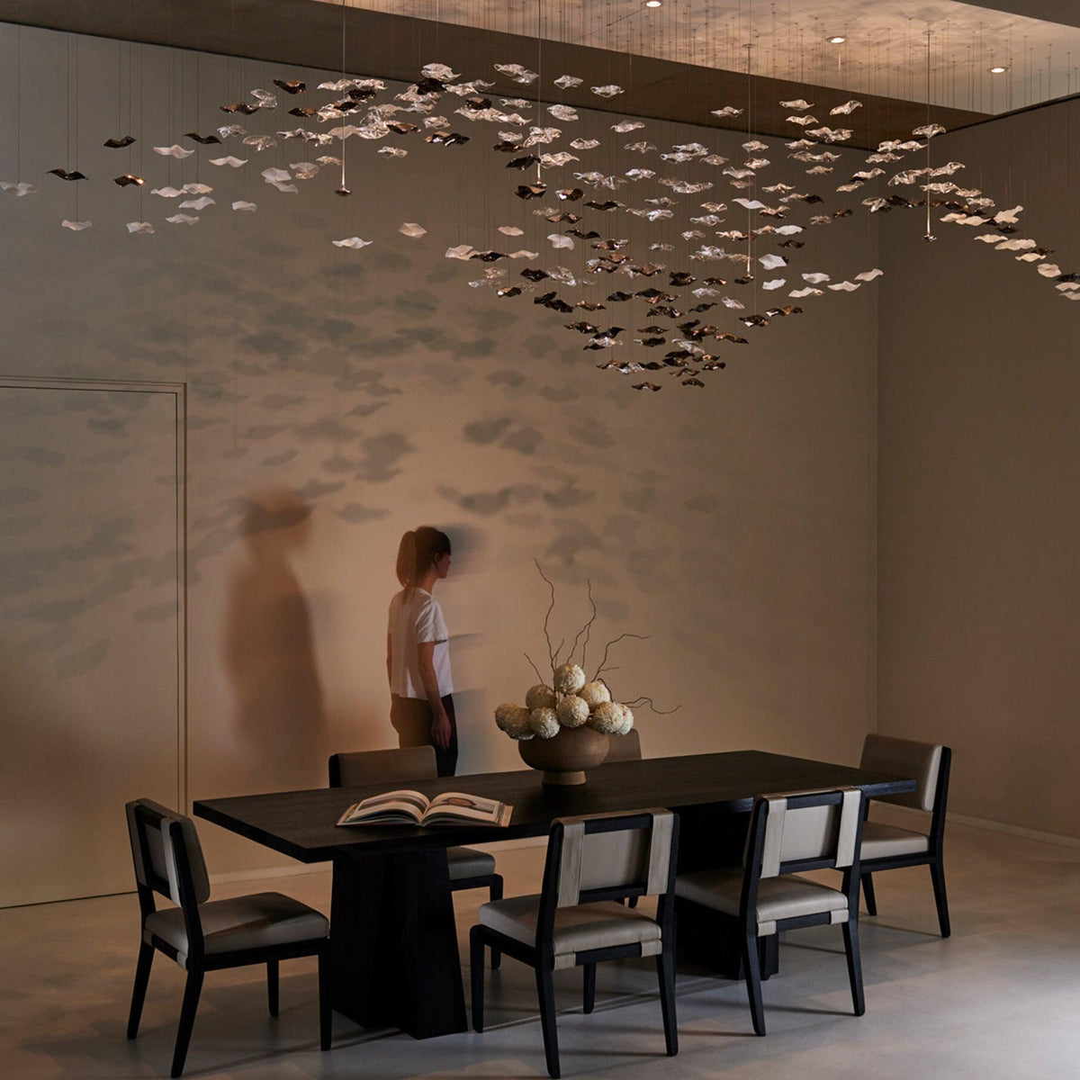 Cezorisra Chandelier Linéaire en Laiton de Luxe - Neutralighting