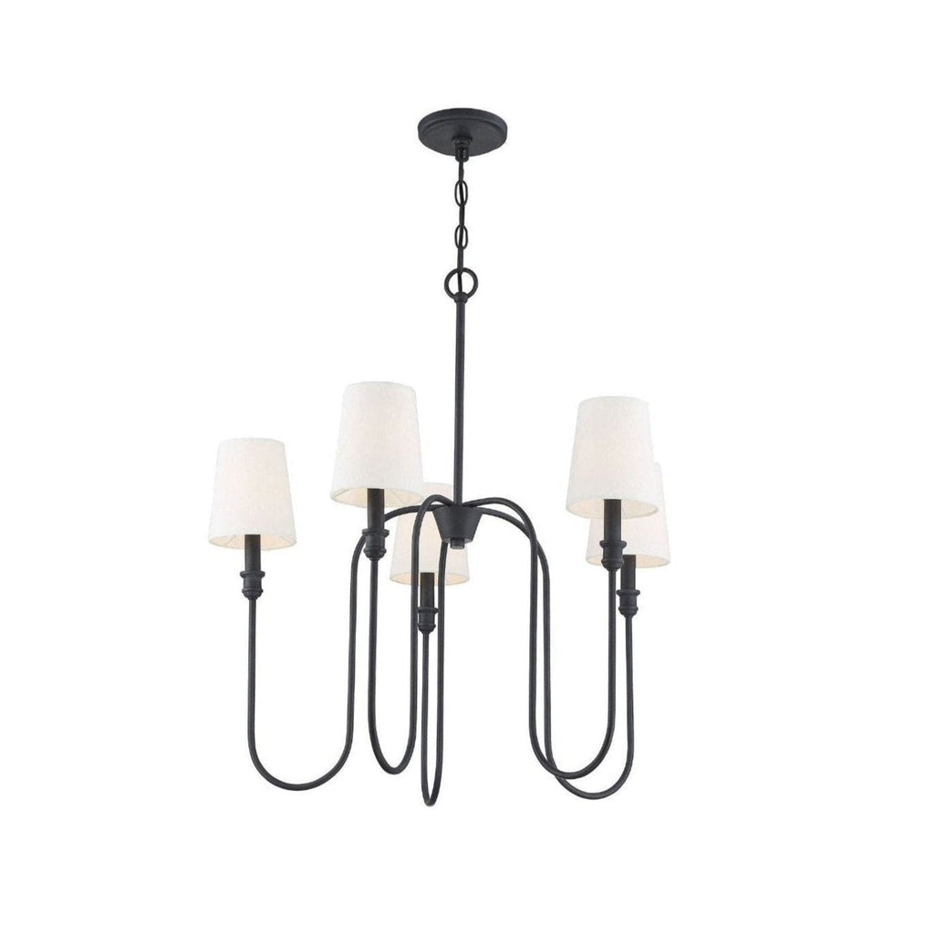 Evraeel Lustre en Métal et Tissu Moderne Minimaliste - Neutralighting