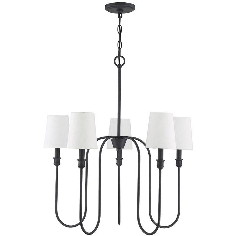 Evraeel Lustre en Métal et Tissu Moderne Minimaliste - Neutralighting