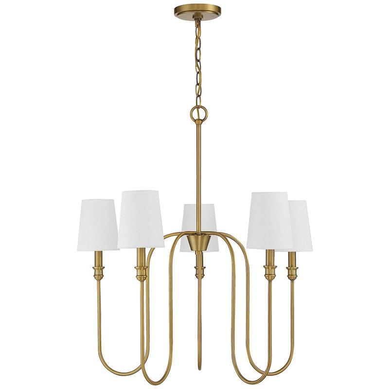 Evraeel Lustre en Métal et Tissu Moderne Minimaliste - Neutralighting