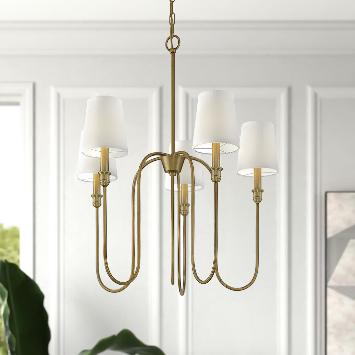 Evraeel Lustre en Métal et Tissu Moderne Minimaliste - Neutralighting