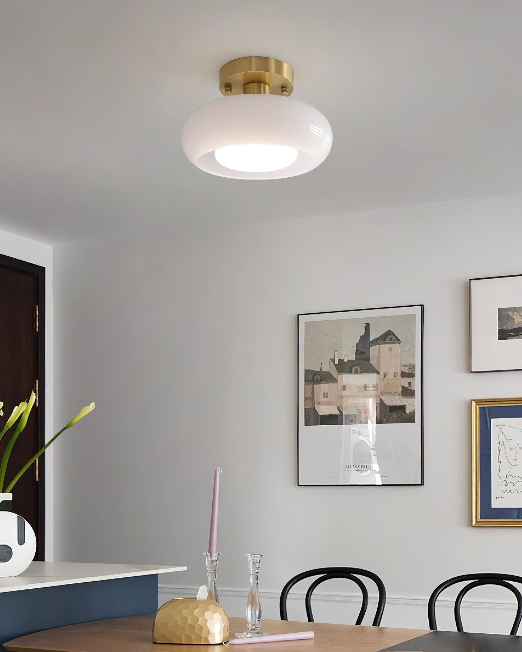 Aveline Plafonnier en Verre Moderne - Neutralighting