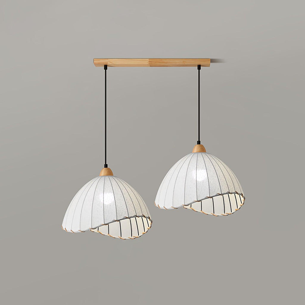 Shell Lampe Pendante Minimaliste en Bois - Neutralighting