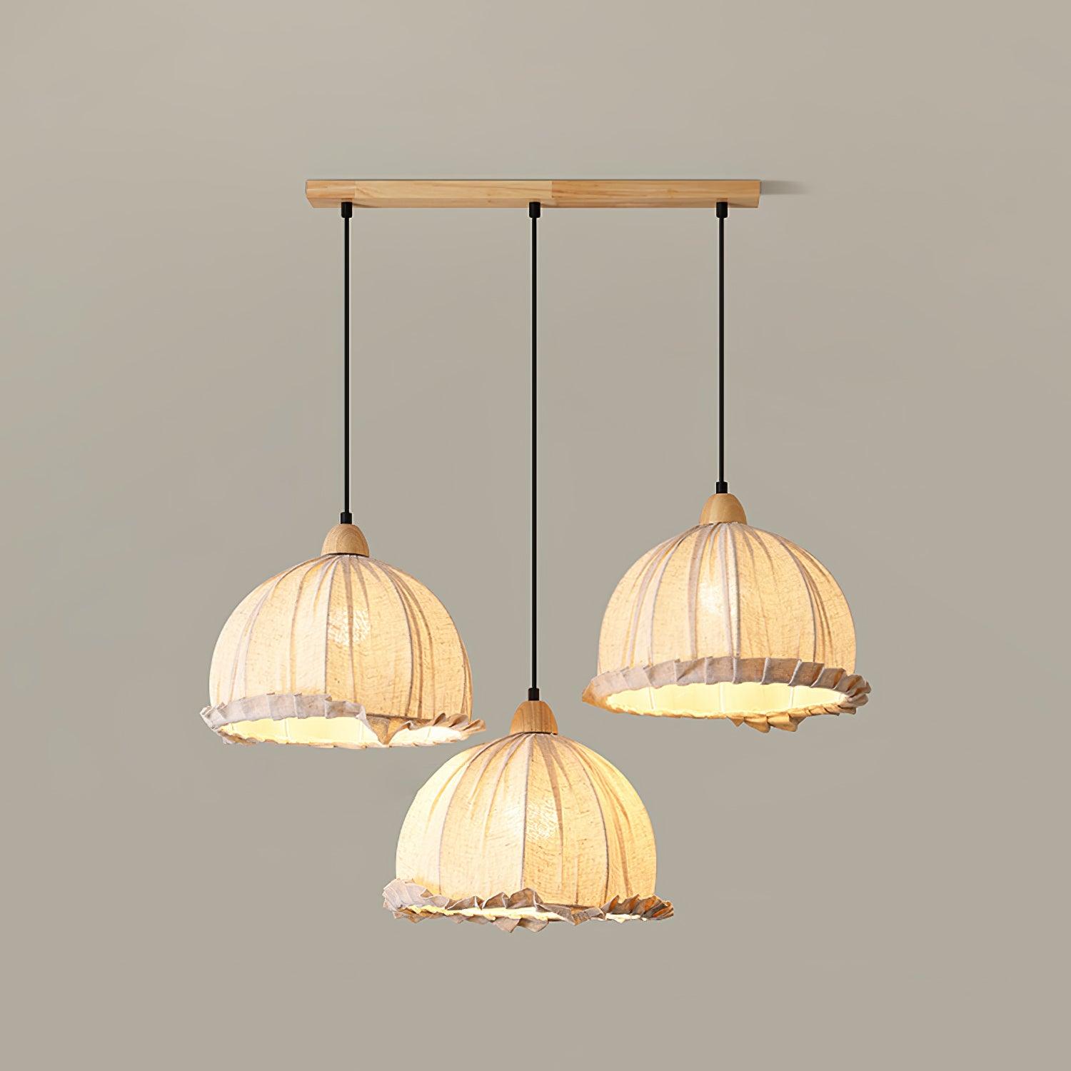 Shell Lampe Pendante Minimaliste en Bois - Neutralighting
