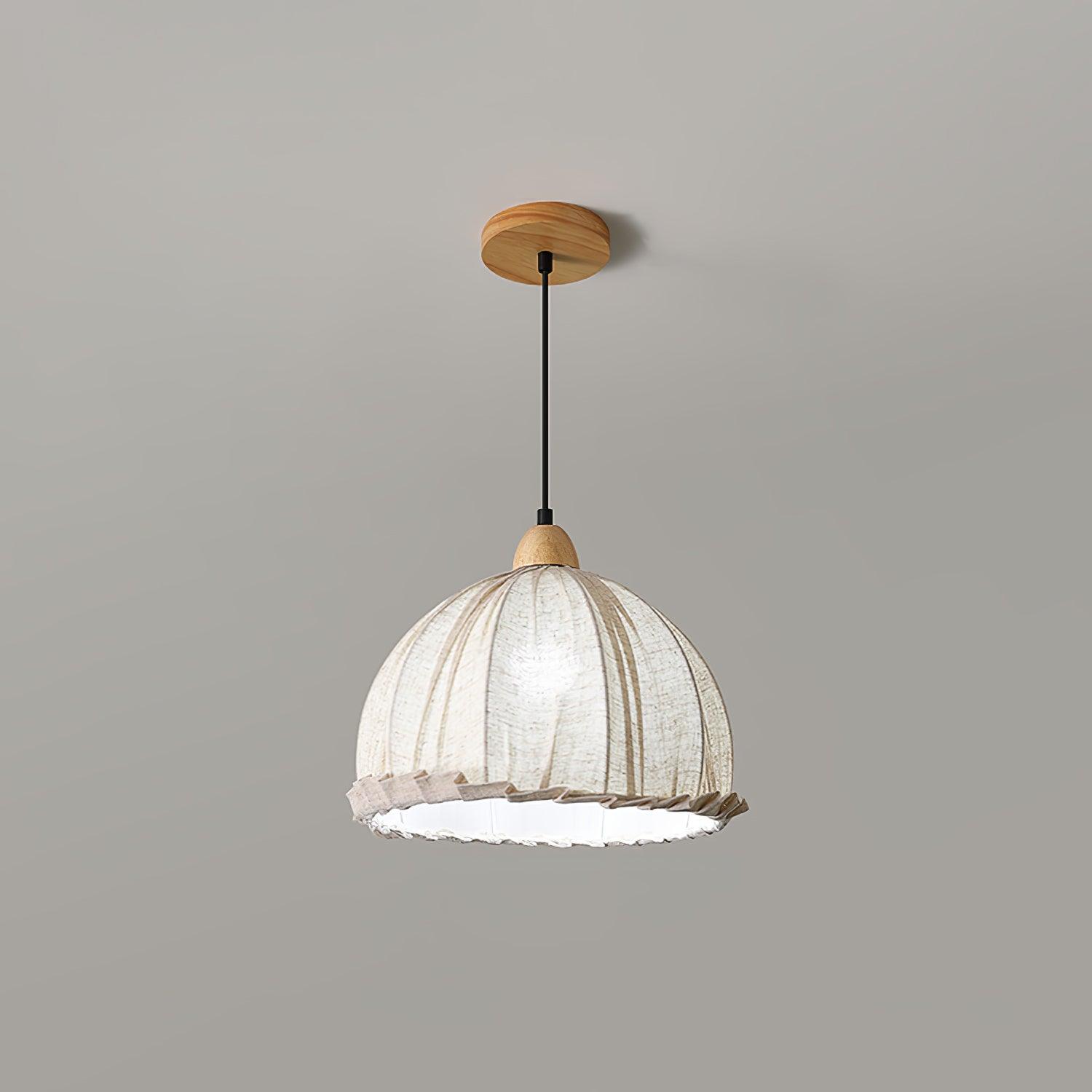 Shell Lampe Pendante Minimaliste en Bois - Neutralighting