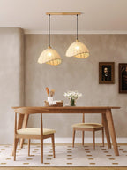 Shell Lampe Pendante Minimaliste en Bois - Neutralighting