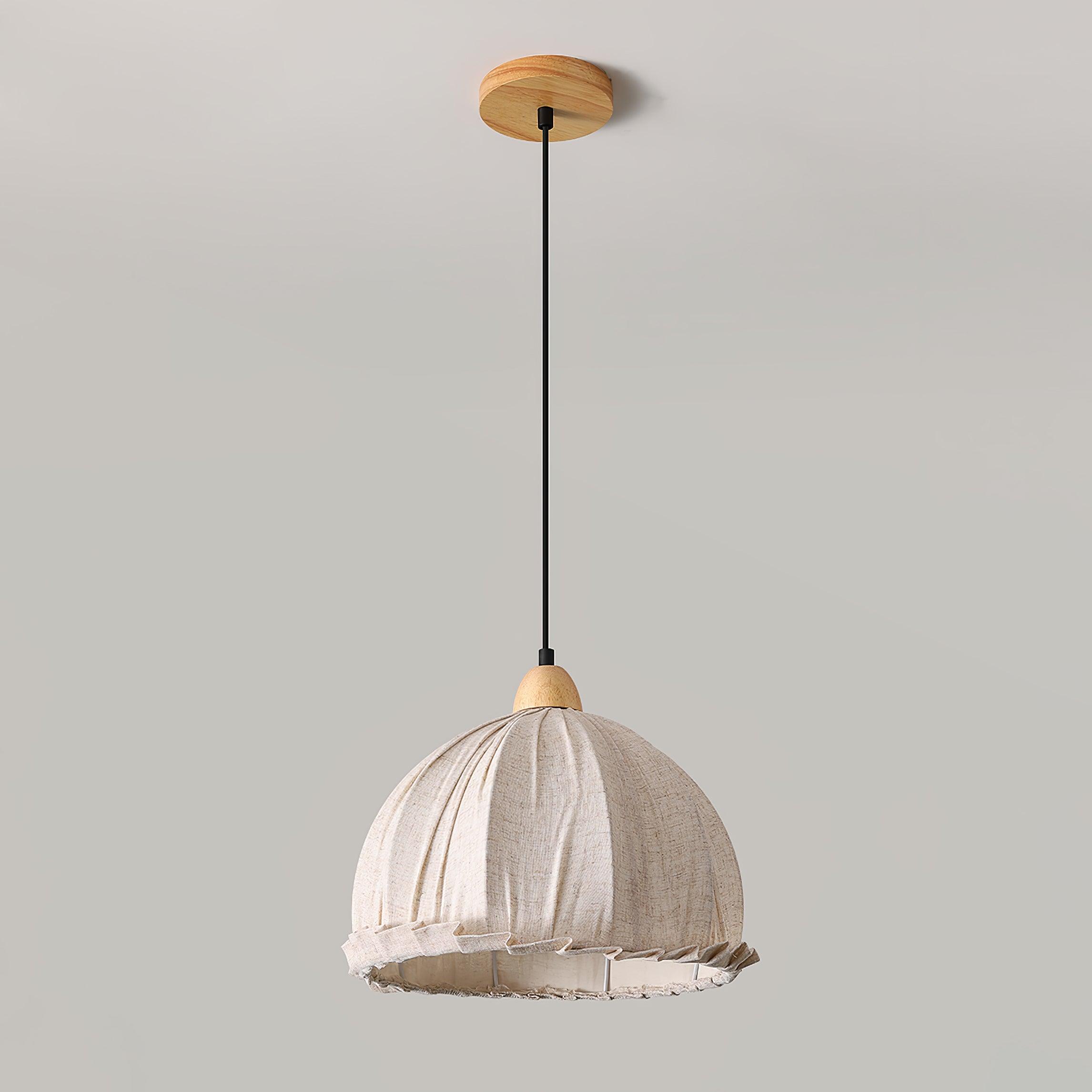 Shell Lampe Pendante Minimaliste en Bois - Neutralighting