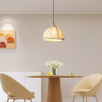 Shell Lampe Pendante Minimaliste en Bois - Neutralighting