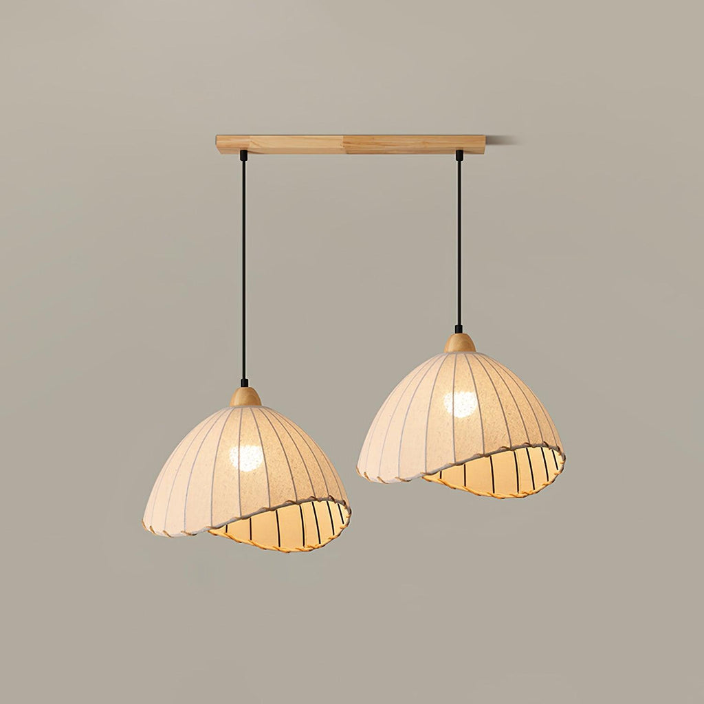Shell Lampe Pendante Minimaliste en Bois - Neutralighting