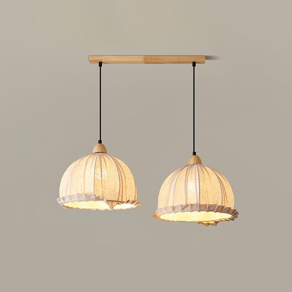 Shell Lampe Pendante Minimaliste en Bois - Neutralighting