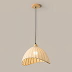 Shell Lampe Pendante Minimaliste en Bois - Neutralighting
