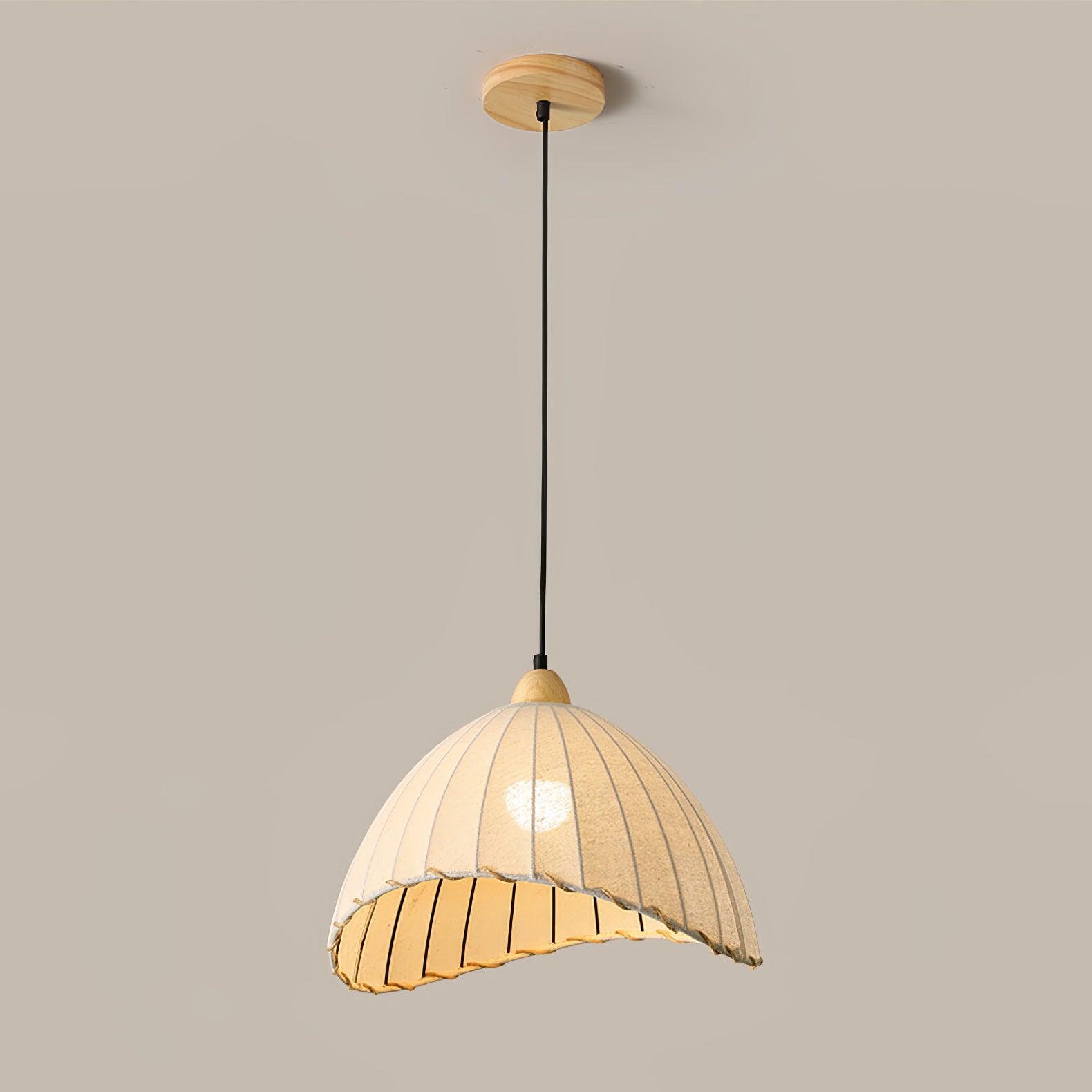 Shell Lampe Pendante Minimaliste en Bois - Neutralighting