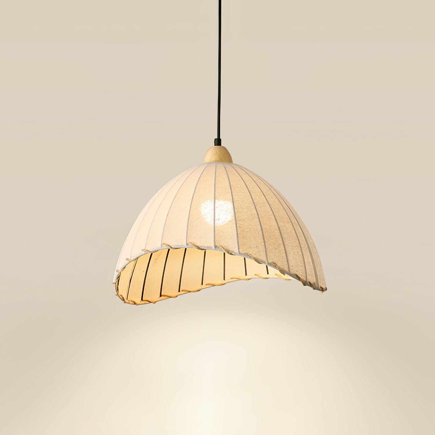 Shell Lampe Pendante Minimaliste en Bois - Neutralighting