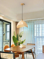 Shell Lampe Pendante Minimaliste en Bois - Neutralighting