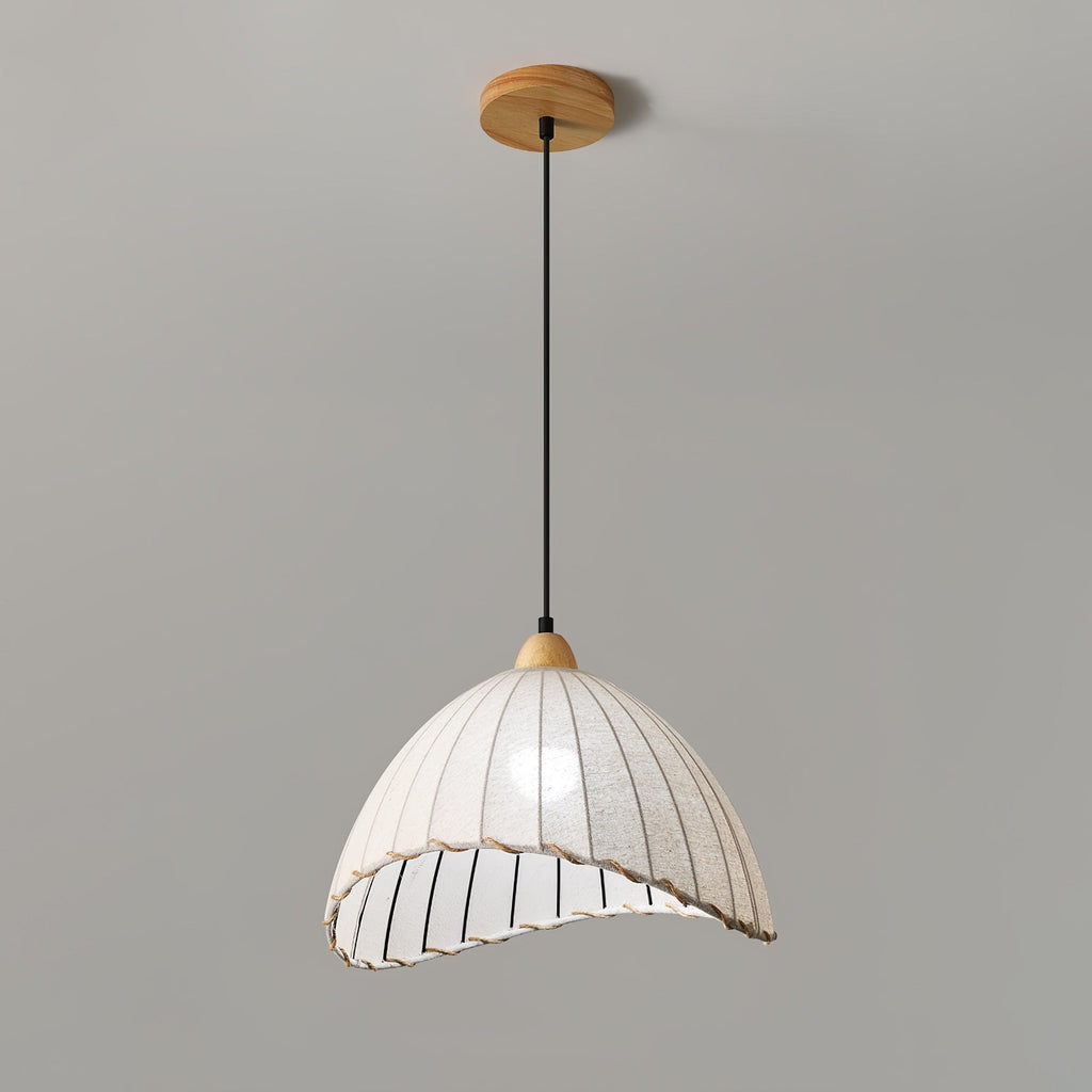 Shell Lampe Pendante Minimaliste en Bois - Neutralighting