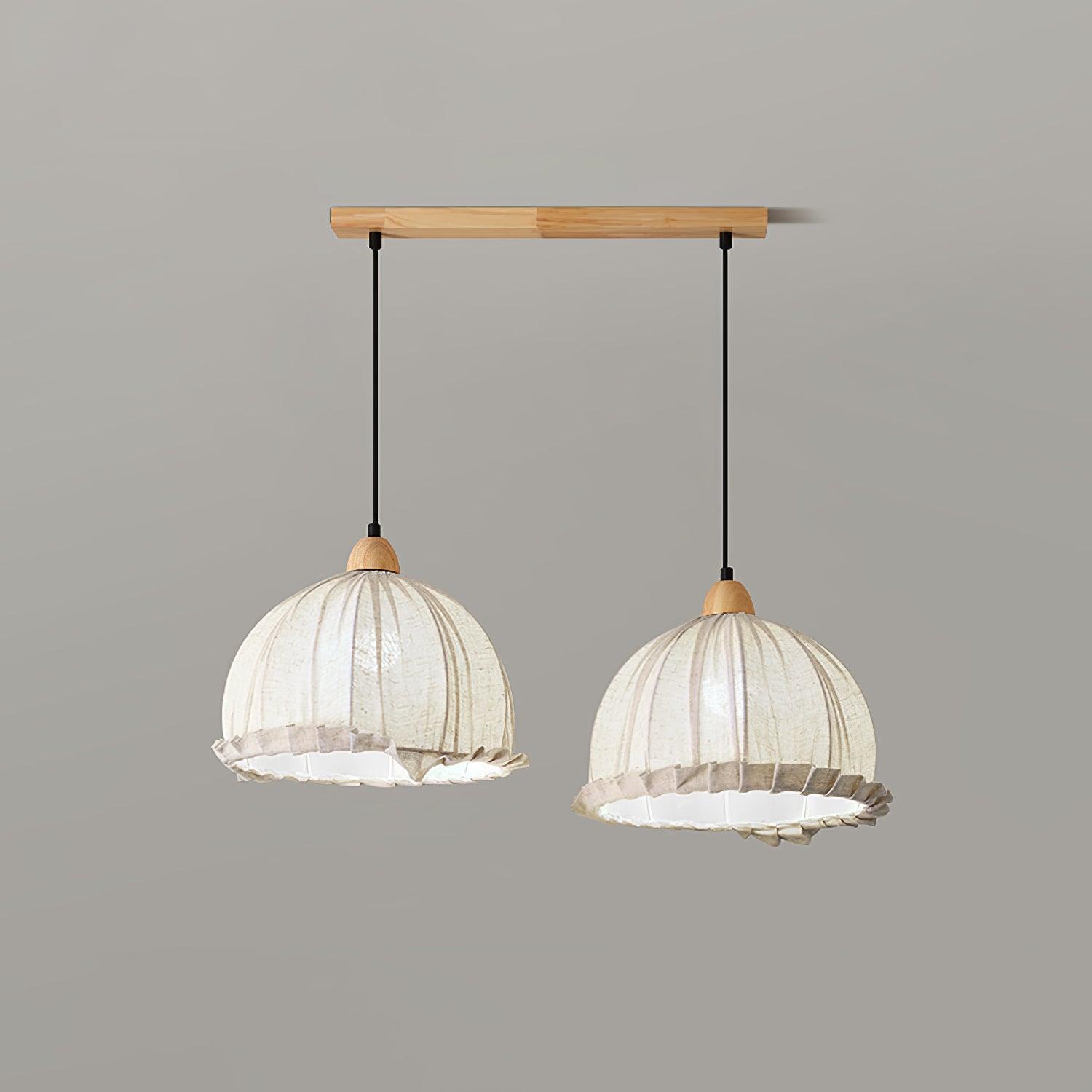 Shell Lampe Pendante Minimaliste en Bois - Neutralighting