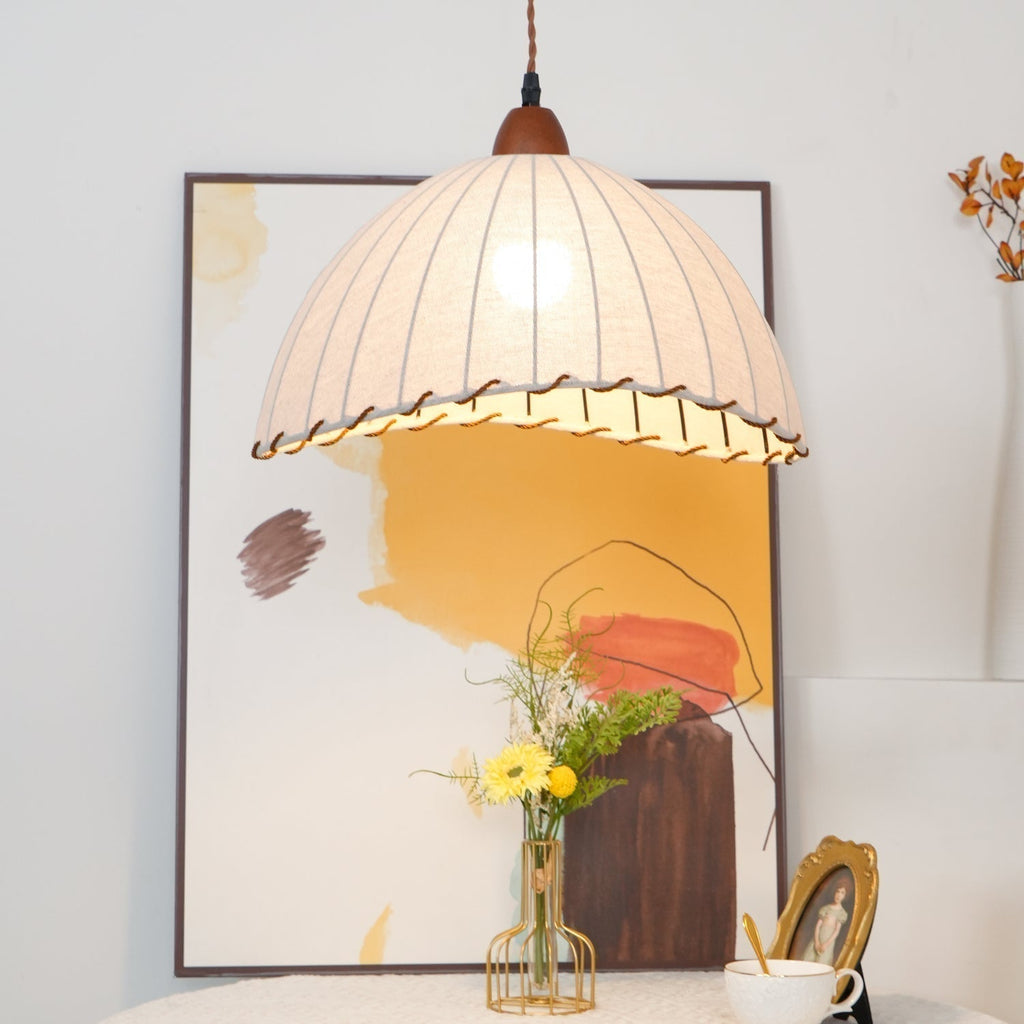 Shell Lampe Pendante Minimaliste en Bois - Neutralighting
