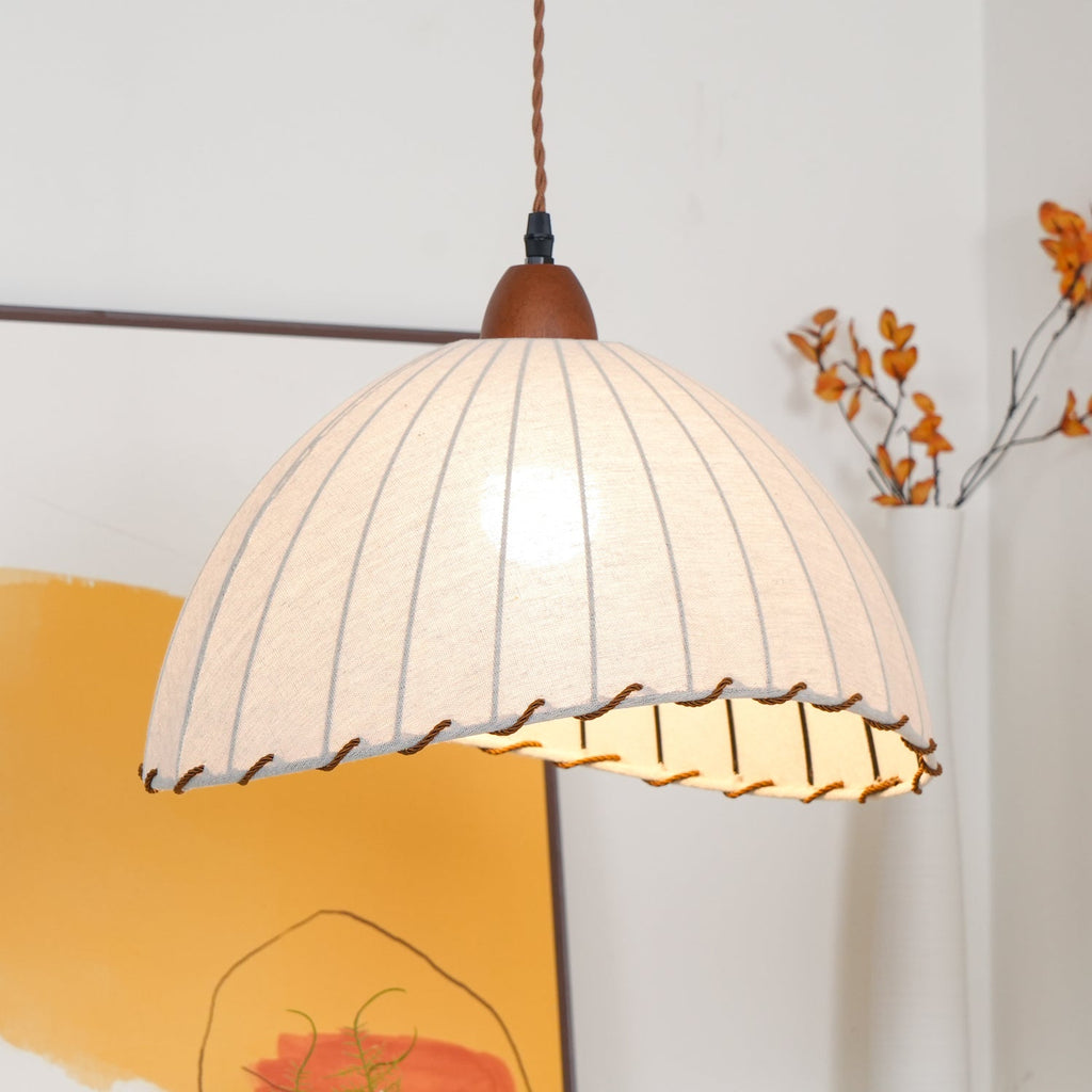 Shell Lampe Pendante Minimaliste en Bois - Neutralighting